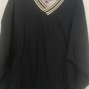 Vintage Champion Mens Navy Pullover Nylon Jacket Size L